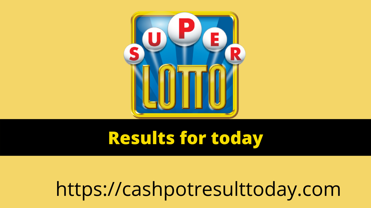 Super Lotto Result for Today Supreme Ventures Result