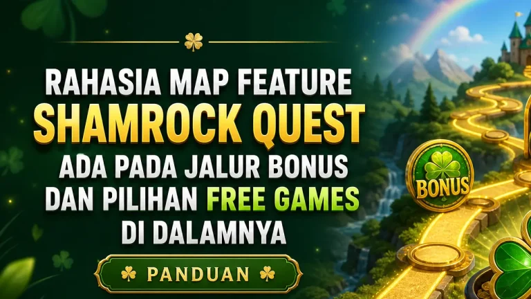 Rahasia Map Feature Shamrock Quest Ada pada Jalur Bonus dan Pilihan Free Games di Dalamnya
