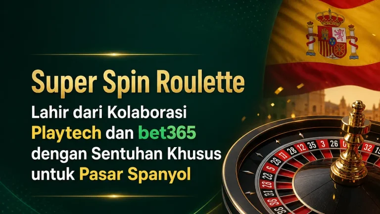 Super Spin Roulette Lahir dari Kolaborasi Playtech dan bet365 dengan Sentuhan Khusus untuk Pasar Spanyol