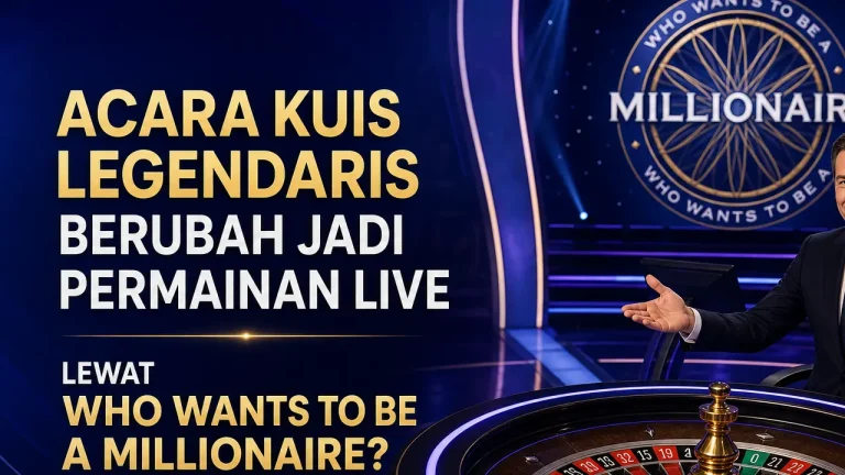 Acara Kuis Legendaris Berubah Jadi Permainan Live lewat Who Wants To Be A Millionaire? Live Roulette